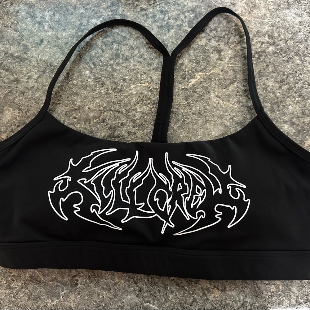 Kill Crew Black Sports Bra